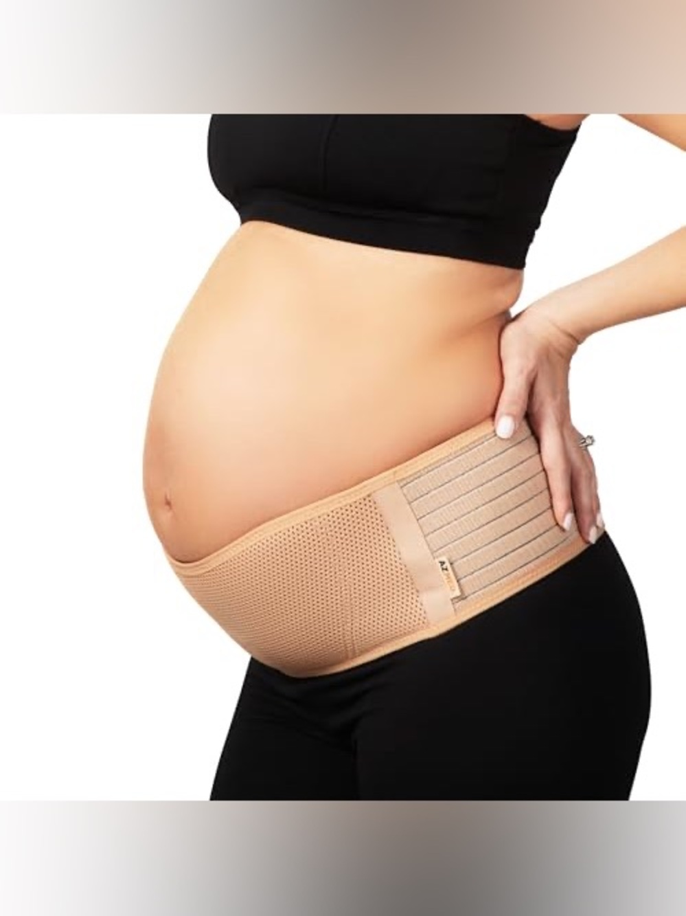 (NEW)AZMED Maternity Belt Back Support-Abdominal Binder fits up to 46”/ belly